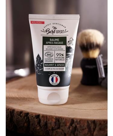 Buy BarbXPERT Organic After Shave Balm - Made in France Certified Cosmos Organic - Nourishes & Soothes for Smooth Skin - Buy Online on GoSupps.com
