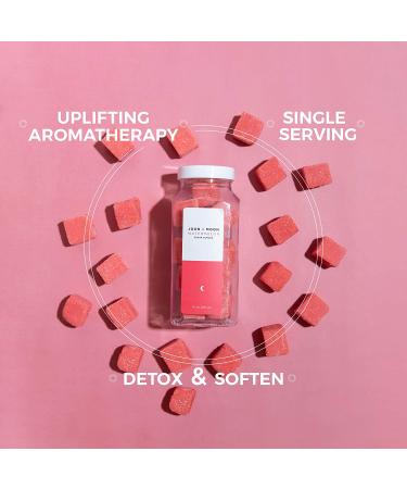 JOON X MOON Watermelon Sugar Scrub - Exfoliating Body Scrub with Aloe and Shea Butter - 10 oz Single Use Cubes for Soft, Nourished Skin - Buy Online on GoSupps.com