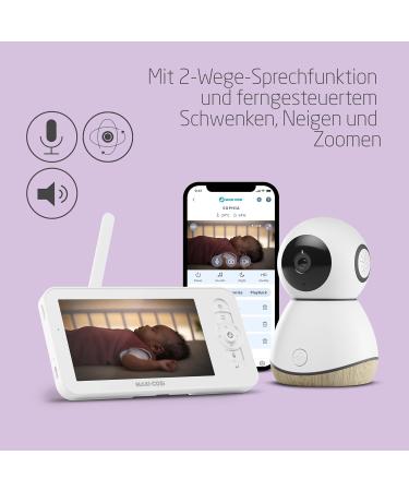 Maxi-Cosi Lake Pro Baby Monitor Camera | Ultra-HD 2K Motion Detection & Screaming Translator | Safe & Smart Baby Care | Connected Home Solutions - Buy Online on GoSupps.com