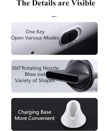Ionic Cordless Hair Dryer Portable Lightweight Blow Dryer Negative Ion Hairdryer Blowdryer with Concentrator Nozzle Cold/Hot Wind for Home & Travel - Buy Online on GoSupps.com