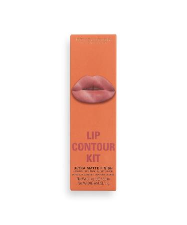 Makeup Revolution London Lip Contour Kit - Lover Lip Gloss & Lip Liner Duo 1ml/1g - Buy Online on GoSupps.com