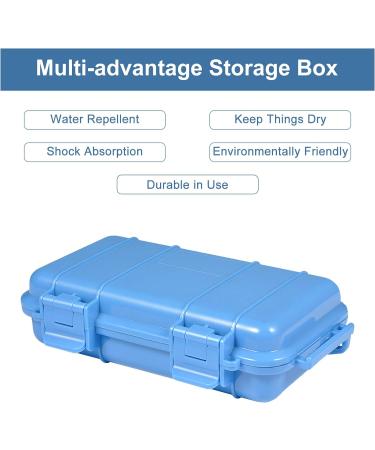 Yosoo Health Gear Waterproof Shockproof Hard Case - Outdoor Survival Storage Container - S Blue - Buy Online on GoSupps.com