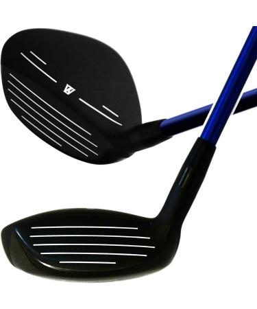 Japan WaZaki Hybrid Utility Iron Set - 4-P,SW Black,65g PRO Graphite 0.5" Plu - Black - Right - Buy Online on GoSupps.com
