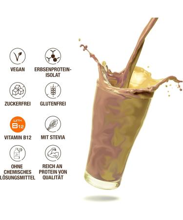 Buy Weider Vegan Protein Duo Pack (2x300g) - Brownie & Vanilla | 100% Plant-Based | Gluten-Free Sugar-Free with Vitamin B12 | Eco-Friendly Packaging - Buy Online on GoSupps.com