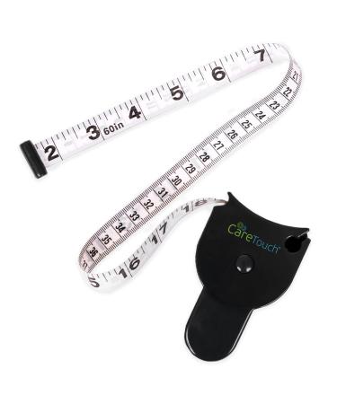 Care Touch Skinfold Body Fat Measuring Tape 1 Count (Pack of 1)