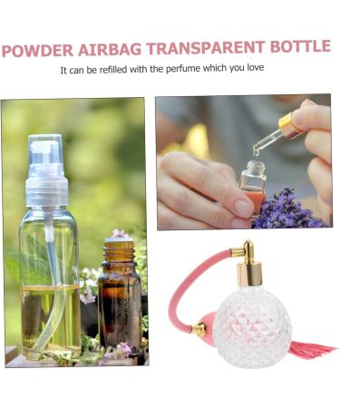 Ipetboom 1PC 100ml Glass Empty Refillable Perfume Spray Bottle Long perfume bottle Vintage Refillable Perfume Spray Empty Glass Bottle - Buy Online on GoSupps.com