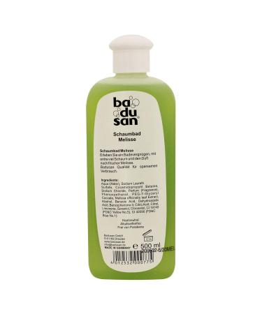 Pack of 3 Badusan Bubble Bath Additive - Lemon Balm 3 x 500ml | Relaxing International Shipping - Buy Online on GoSupps.com