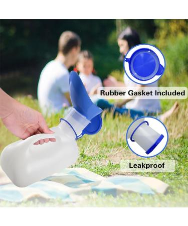 ICEMOB Unisex Urinal Pot 1000Ml Portable Urinal with Lid Spill Proof Urine Bottles for Camping Outdoor Travel Mobile Toilet Urinal Provide You with The Ultimate Comfort Experience Women - Buy Online on GoSupps.com