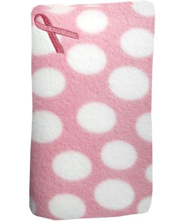 Breast and Chest Buddy Seatbelt Cushion for Mastectomy & Reconstruction | Polka Dots & Ribbon Design - Buy Online on GoSupps.com