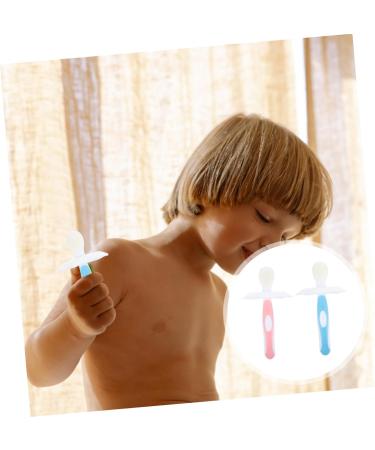 Plafope Children's Toothbrush Set | Dental Care Tools & Accessories for Kids | Baby Tooth Cleaning Brush - Buy Online on GoSupps.com