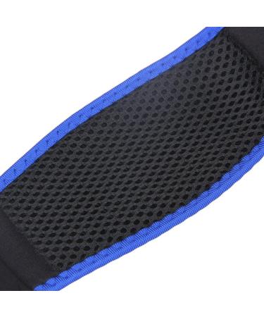 EROSPA Anti-Snoring Chin Strap | Soft Neoprene | Unisex | Black/Blue | Improve Sleep Quality - Buy Online on GoSupps.com
