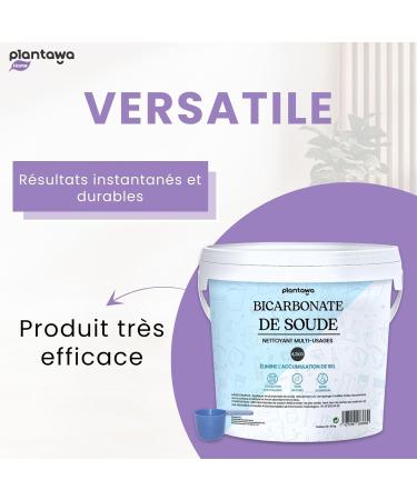 PLANTAWA Household Baking Soda 4.3 kg | Multi-Purpose Baking Soda | Stain Remover Whitening and Eliminates Odors and Grease - Buy Online on GoSupps.com