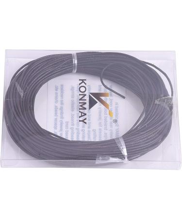 KONMAY 25 Yards Genuine Leather Cord Braiding String in 2.0mm Rich Brown - Buy Online on GoSupps.com