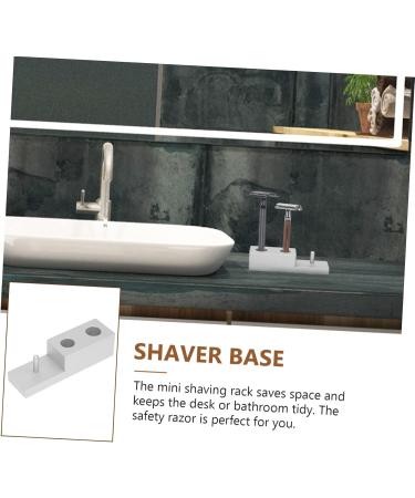 Frcolor 3-Pack Electric Fabric Razor Base for Men - High-Quality Zinc Alloy Grooming Accessories - Buy Online on GoSupps.com