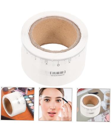 FOMIYES 1 Roll Stickers Positioning Eyebrow Ruler Eye Brow Stencil Brow Mapping Conjoined Labeling - Buy Online on GoSupps.com