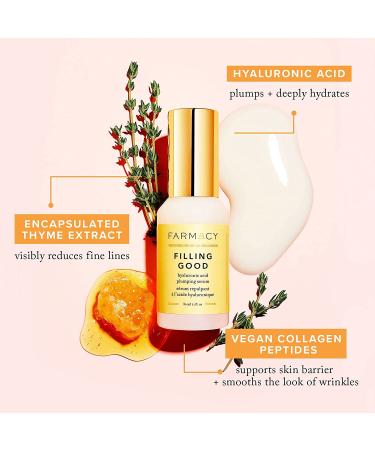 Farmacy Filling Good Hyaluronic Acid Serum for Face - 1 Fl Oz | Anti Aging Facial Serum - Buy Online on GoSupps.com