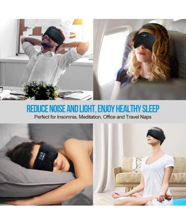 MUSICOZY Bluetooth Sleep Headphones Headband with Eye Mask - Pack of 2 - Buy Online on GoSupps.com