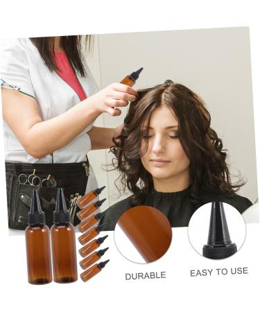 Flacons Applicateurs Presser pour Teinture Capillaire 10 Pi ces 50 Ml Plastique Pet Souple Marron Bouchon Noir Pr cision Usage Professionnel Cheveux - Buy Online on GoSupps.com