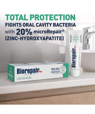 Buy Biorepair Plus Total Protection with microRepair 2.5 fl.oz (75ml) - International Shipping Available - Buy Online on GoSupps.com