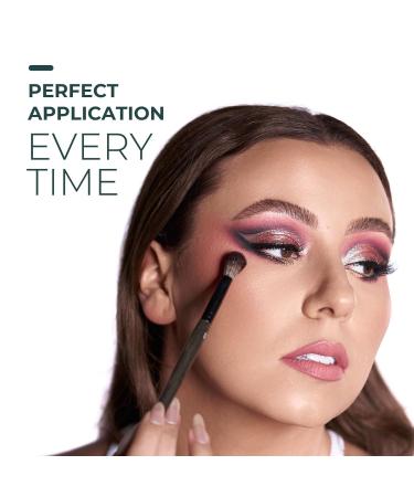 Rose and Ben Beauty E29 Blending Crease Brush | Tapered Dome for Contouring | Cruelty-Free Makeup Brush for Flawless Application - Buy Online on GoSupps.com