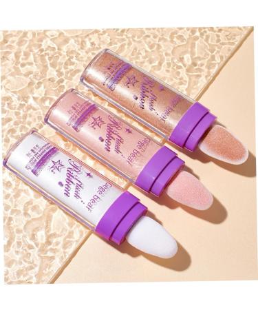 DOITOOL 3pcs Highlight Pat Powder Pat Glitter Powder Glitter Highlighter Pens Body Patting Glitter Voss Face 1 count (Pack of 1) Assorted Color - Buy Online on GoSupps.com