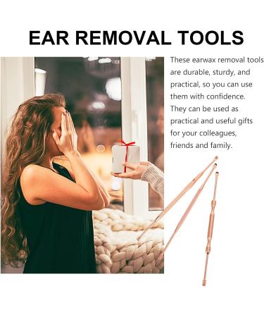 3Pcs Stainless Steel Earwax Removal Kit | Ear Cleaner Ear Picker Curette by Healifty - Buy Online on GoSupps.com