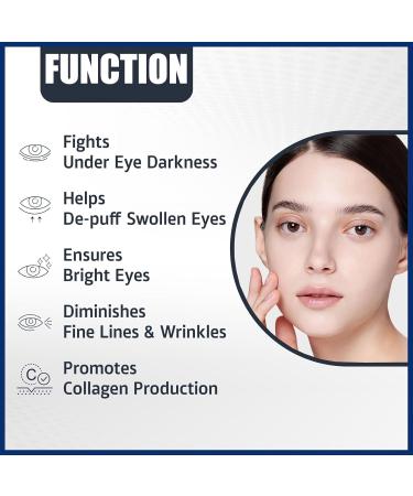 MIELIKKI Under Eye Cream - Dark Circles Fine Lines & Anti-Wrinkle Repair | Lifting & Firming Eye Care for Youthful Skin - Buy Online on GoSupps.com