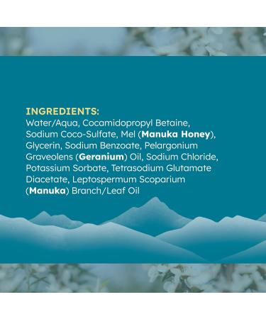 MELORA Manuka Honey Body Wash - Moisturizing Travel Size Soap for Acne Dry & Sensitive Skin - 7 Oz Shower Gel for Men & Women - Buy Online on GoSupps.com