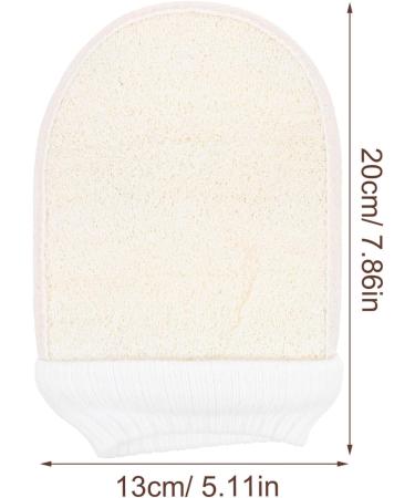 Supvox Exfoliating Loofah Gloves - 2 Pack Spa Body Scrub & Dead Skin Remover for Men & Women - Ideal Sauna Accessories - Buy Online on GoSupps.com