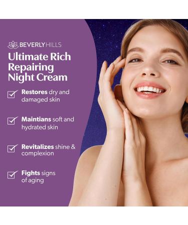 Beverly Hills Ultimate Rich Repairing Night Cream 50ml | Best Anti-Aging Skincare for Global Shipping - Buy Online on GoSupps.com