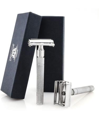 Haryali London Double-Sided Razor Plane with Butterflies - Reusable Metal & Steel Finish Stable Handle for Women & Men - Shop Internationally - Buy Online on GoSupps.com