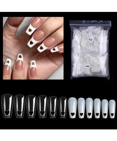 Square Fake Nails 504 Piece Square Press On Nails Full Cover Acrylic Nails False Nails 12-Sizes Nail Art Nail Supplies Artificial Nail Tips Almond/short Square Artificial Nail Tip White - Buy Online on GoSupps.com