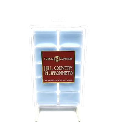 Circle E Candles Wax Melt Tart Hill Country Bluebonnets Scent Pack of 10 Tarts 11oz