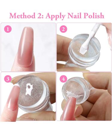 Nail Stamper Kit with Clear French Tip Stamp, 3 Nail Art Pens, and Scrapers - Nail Stamping Accessories for French Nails - Buy Online on GoSupps.com