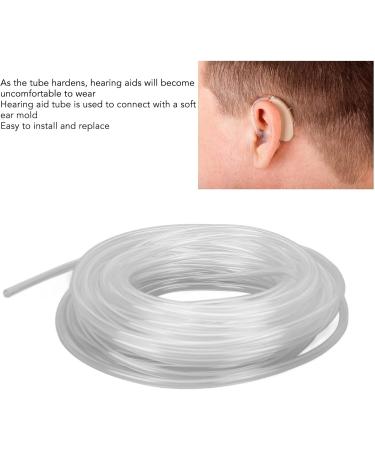10m HDO Hearing Aid Hose - Transparent PVC for Otoplastics IEM Headphones & Sound Amplifiers | DIY Replacement 3.3*2mm - Buy Online on GoSupps.com
