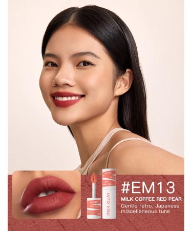 INTO YOU Matte Lipstick Lip Mud - Waterproof, Long Lasting, Smudge Proof Lip Stains for Lip and Cheek - Non-Stick, Non-Fade Lip Gloss - Multi-Purpose Makeup (EM13) - Buy Online on GoSupps.com