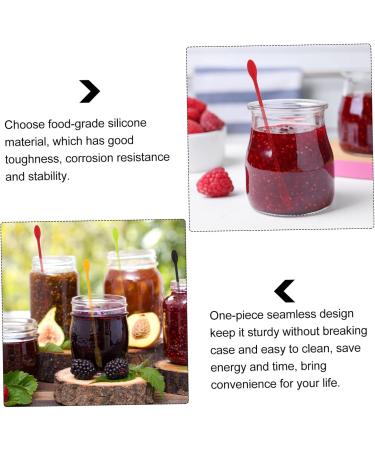 Healeeved 12-Piece Scraper Set for Cosmetic Bottles | Mini Spatula & Jam Scraper | Perfect Kitchen Tool for Desserts & Scraping - Buy Online on GoSupps.com