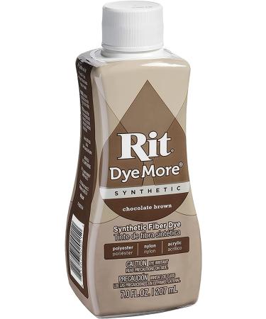 Rit DyeMore Liquid Dye Chocolate Brown 7oz - Dark Brown Fabric Dye - Buy Online on GoSupps.com
