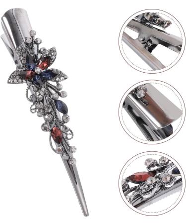 Beaupretty Hair Clips Hair Accessories Hair Clip for Thin Hair Women Hairpin Hair Barrettes Rhinestone Hair Clip Girls Hairpin Rhinestone Hairpin Metal Miss Big Hairpin Large - Buy Online on GoSupps.com