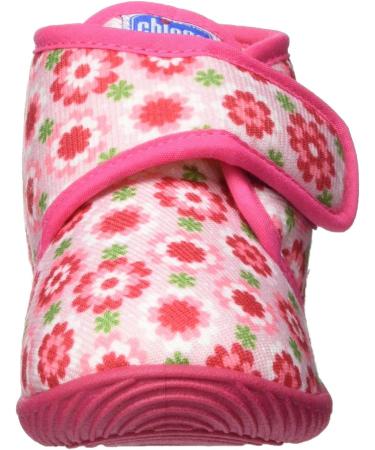 Chicco Unisex Kid's Polacchino Taxo Polish Slipper - Pink Flowers | Size 12.5 UK Child - Buy Online on GoSupps.com