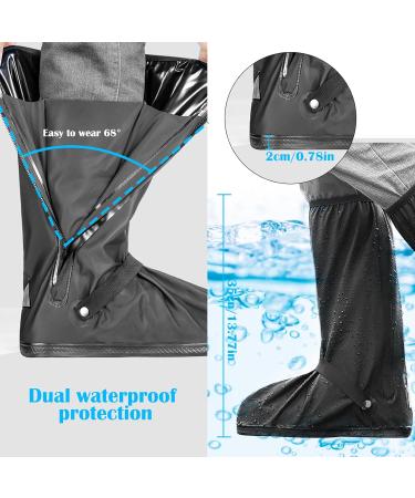 Waterproof Motorcycle Shoe Covers - Reusable Slipproof Rain Protection (Size 42-43) - Buy Online on GoSupps.com