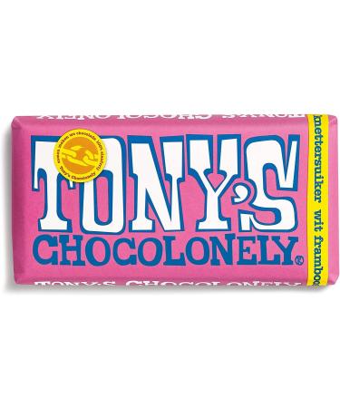 Tony's 5 x 180g Bars - Raspberry/Milk/Caramel/Pretzel/Hazelnut - Buy Online on GoSupps.com