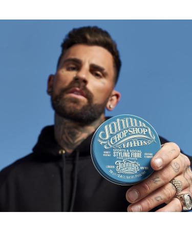 Johnny's Chop Shop Sports & Social Fibre Strong Hold Gel Paste with Beeswax - 2.4 oz - Buy Online on GoSupps.com