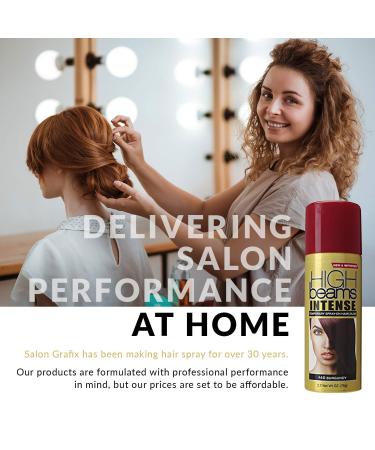 High Beams Intense Spray-On Hair Color - Burgandy 2.7 Oz - Temporary Color Highlight for Hair - Ideal for Streaking & Tipping - Washes Out Easily - 1 Pack - Buy Online on GoSupps.com