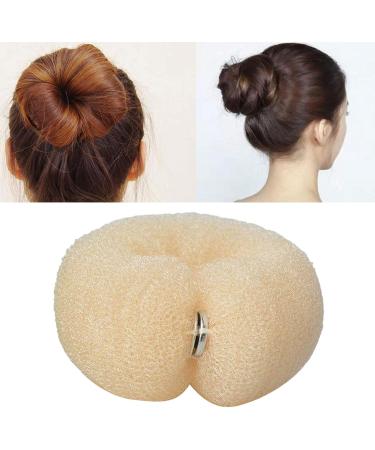 Yiida Hot Hair Donut Shaper for Perfect Buns - Invisible Hair Networks for Women & Children - Available in Black Brown Blond Beige - Buy Online on GoSupps.com