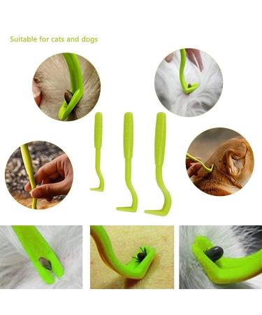Auxhcyl 9-Piece Flea Comb Set for Cats & Dogs - Lice & Tick Remover with Dust Ridge Ideal for Knots & Dirt - Buy Online on GoSupps.com