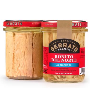 SERRATS 12 Stuks Albacore Tuna from the North of the Cantabrian Sea 190g - Buy Online on GoSupps.com