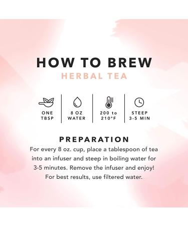 Pinky Up Organic Hibiscus Tea Loose Leaf Rosehip Blend | Caffeine-Free, Calorie & Gluten-Free | 3.2oz Tin - 25 Servings - Buy Online on GoSupps.com