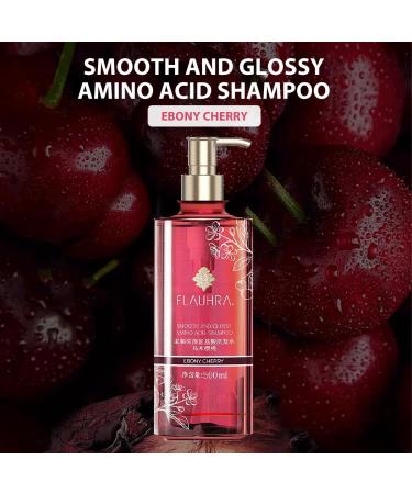 Bee & Flower Amino Acid Shampoo 500ml - Nourishing Smooth & Glossy Shampoo for Men & Women | Cherry Strawberry & Cedarwood Scents - Buy Online on GoSupps.com