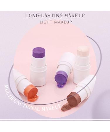 HOSAILY 4 Colors Cream Blush Highlighter Contour Stick Set - Waterproof & Long Lasting Makeup Sticks (Pack of 4) - Buy Online on GoSupps.com